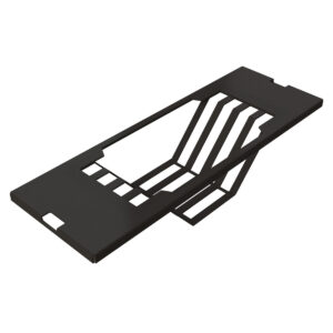 Scurgator negru pentru farfurii CookingAid EASY DRAINER BLACK pentru chiuveta Invisible Dialogo 360 Workstation