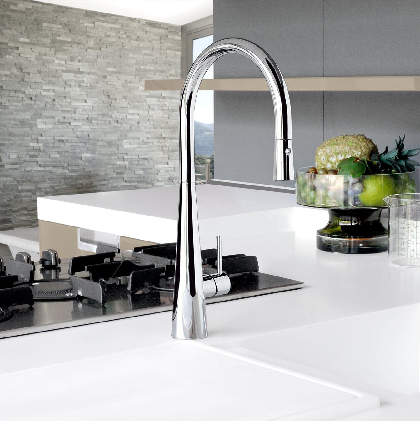 Baterie-bucatarie-extractibila-4kg-CookingAid-Newmix-90-Chrome-0