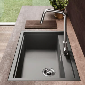 Chiuveta-Bucatarie-Granit-CookingAid-Elleci-Invisible-Sintesi-130-Black-Keratek-11