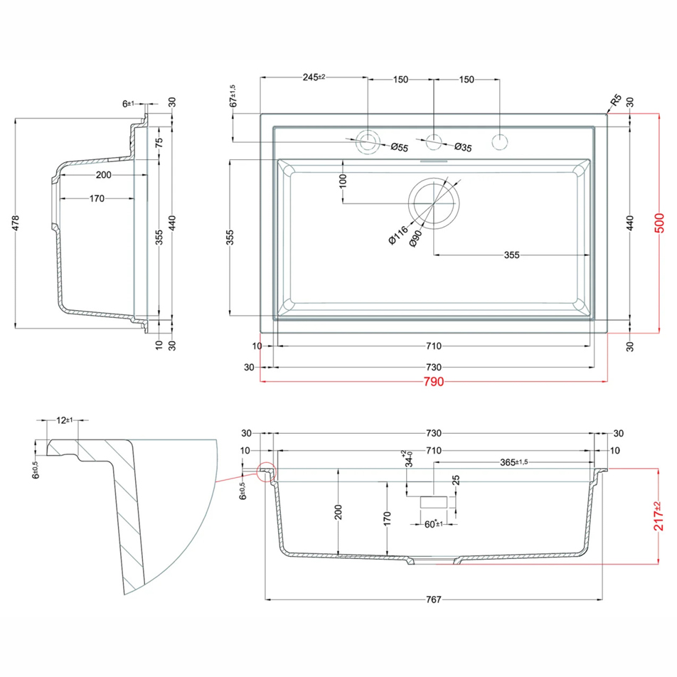 Chiuveta-Bucatarie-Granit-CookingAid-Elleci-Invisible-Sintesi-130-Black-Keratek-8