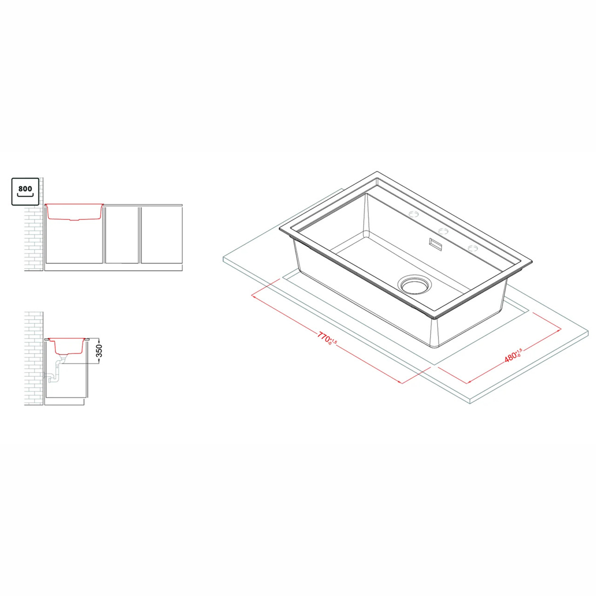 Chiuveta-Bucatarie-Granit-CookingAid-Elleci-Invisible-Sintesi-130-Black-Keratek-9
