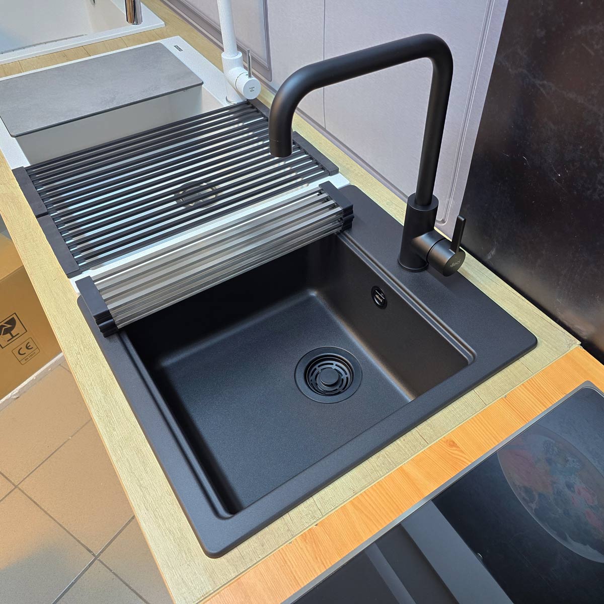 Chiuveta-Bucatarie-Granit-CookingAid-Elleci-Time-102-Black-11