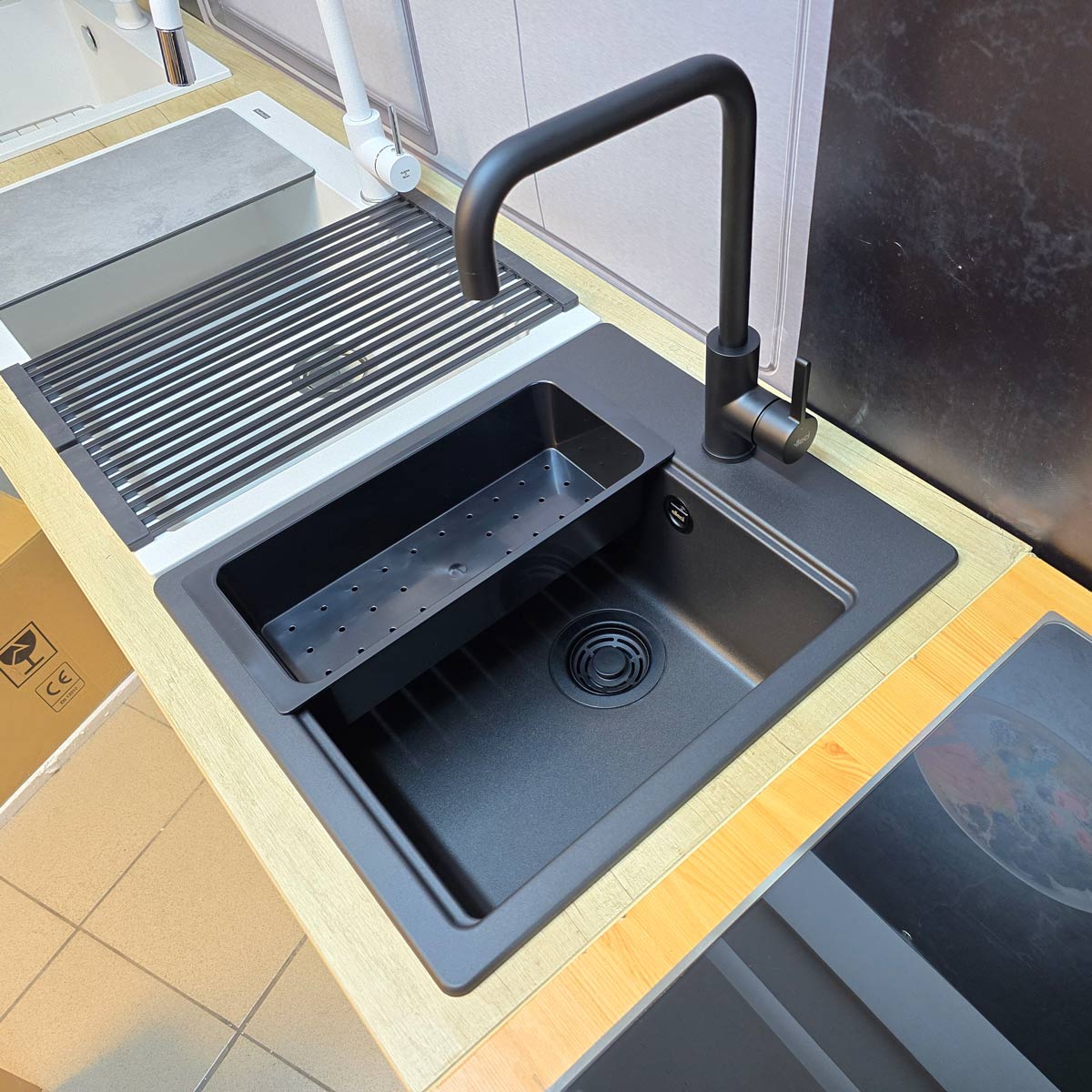 Chiuveta-Bucatarie-Granit-CookingAid-Elleci-Time-102-Black-15