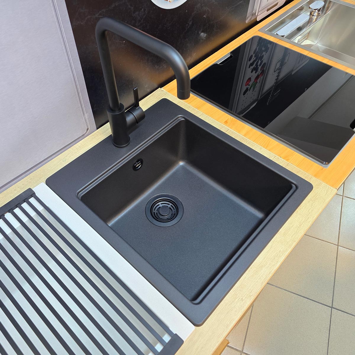 Chiuveta-Bucatarie-Granit-CookingAid-Elleci-Time-102-Black-18