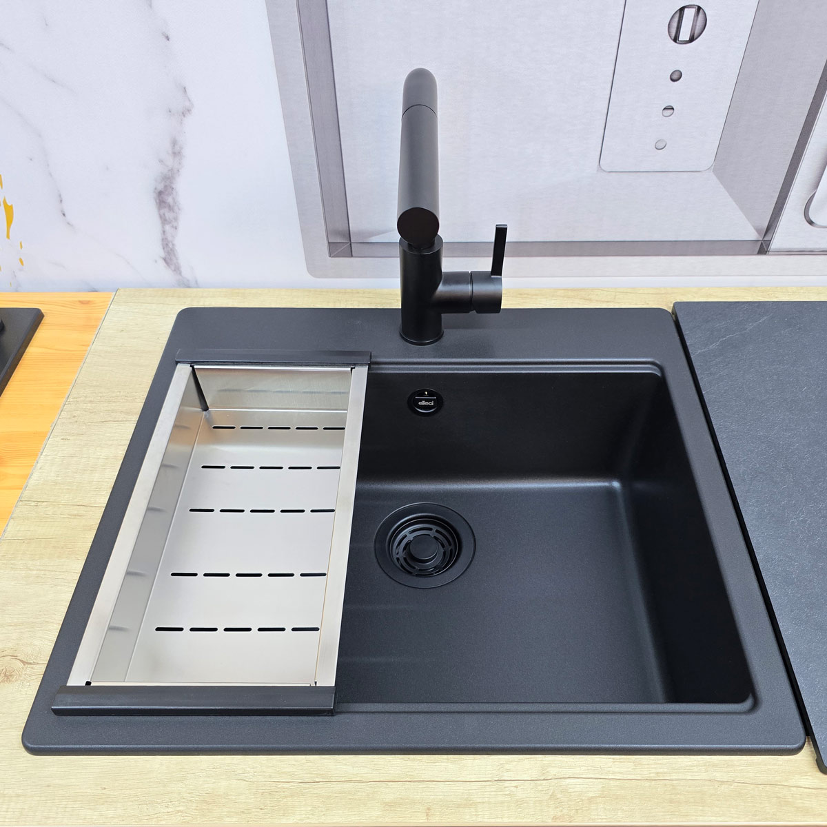 Chiuveta-Bucatarie-Granit-CookingAid-Elleci-Time-105-Black-6