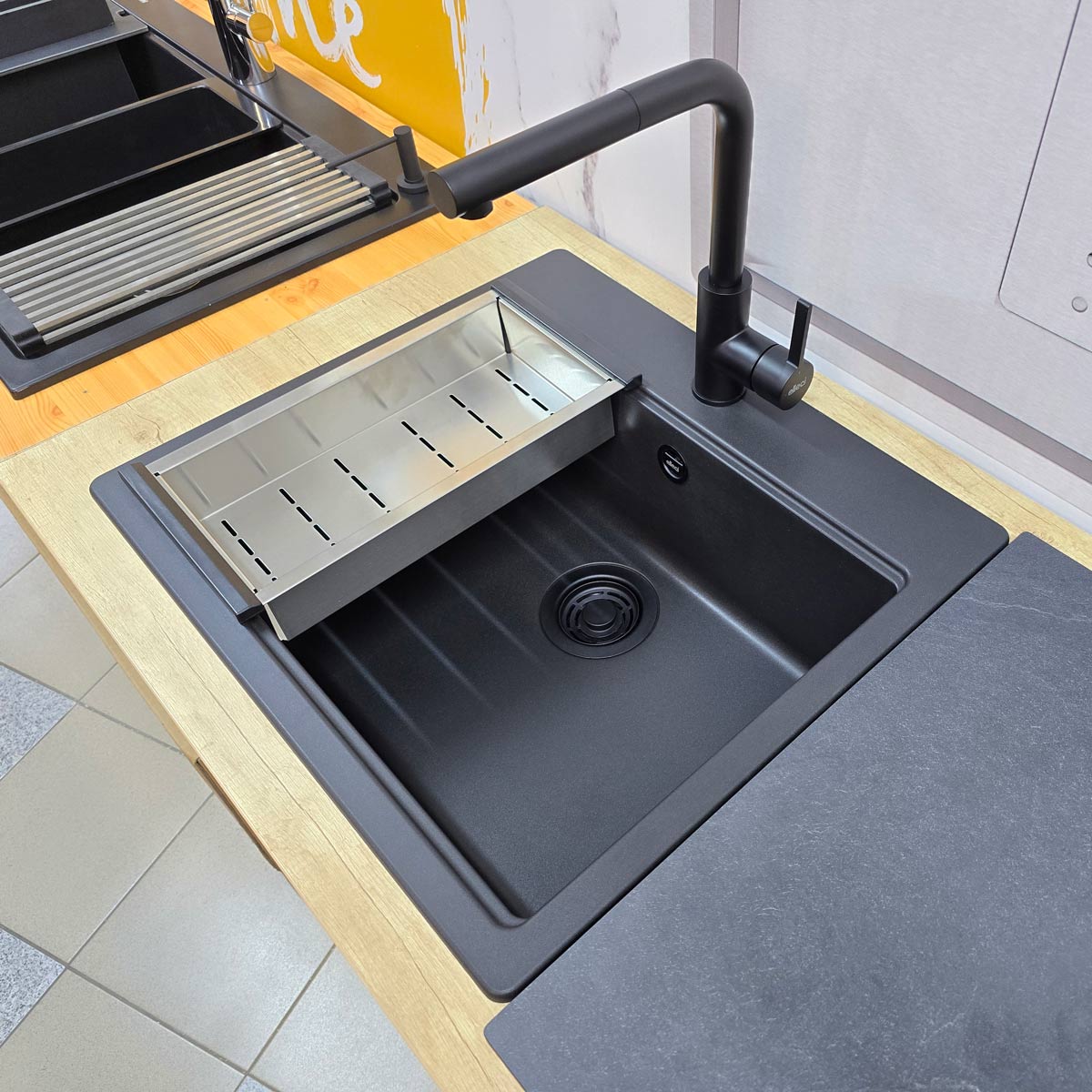 Chiuveta-Bucatarie-Granit-CookingAid-Elleci-Time-105-Black-7