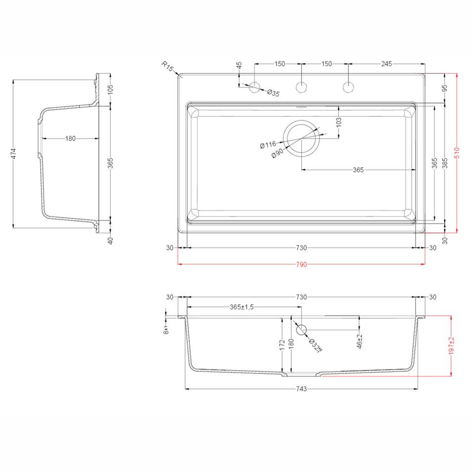 Chiuveta-bucatarie-neagra-compozit-granit-CookingAid-Elleci-Time-130-Full-Black-1