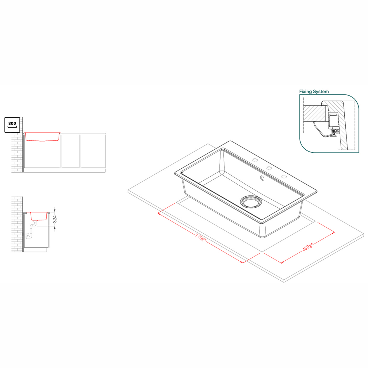 Chiuveta-bucatarie-neagra-compozit-granit-CookingAid-Elleci-Time-130-Full-Black-2